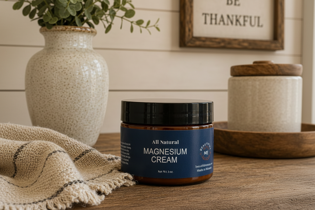 Natural Magnesium Creams & Sprays Beautiful ME