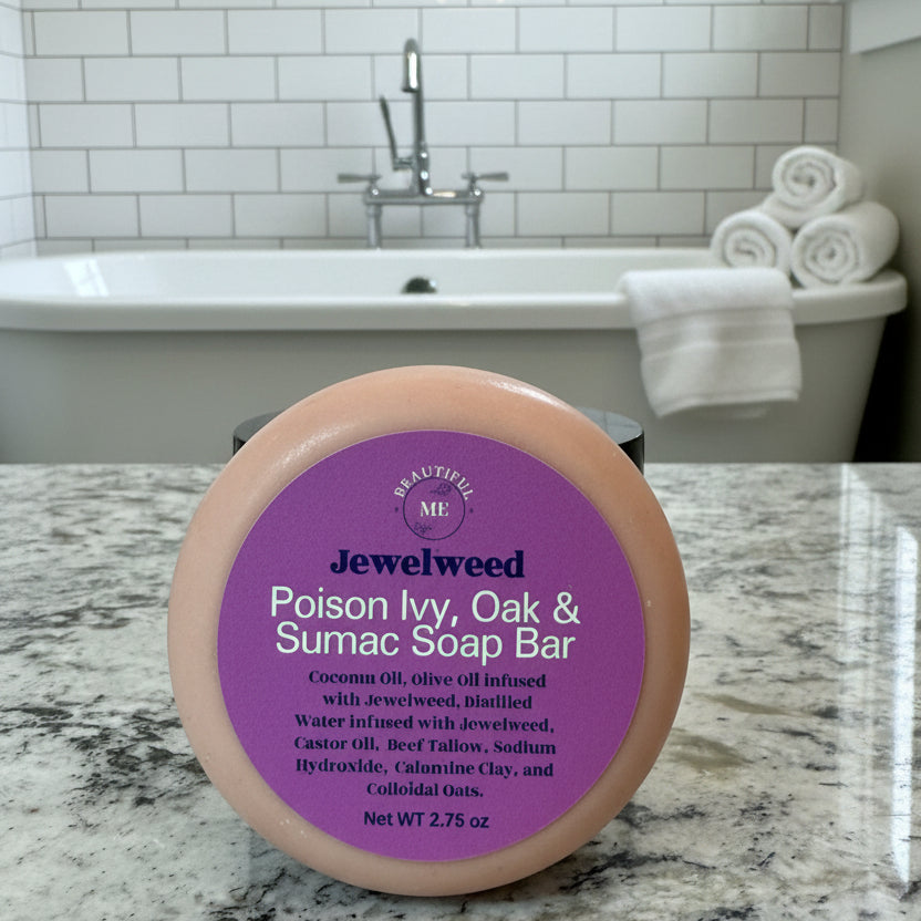 Stop the Itch with Jewelweed Poison Ivy, Oak & Sumac Soap Bar 2.5oz