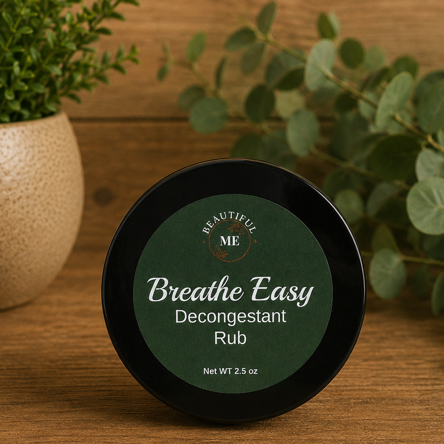 Breathe Easy Decongestant Rub 2.5 oz