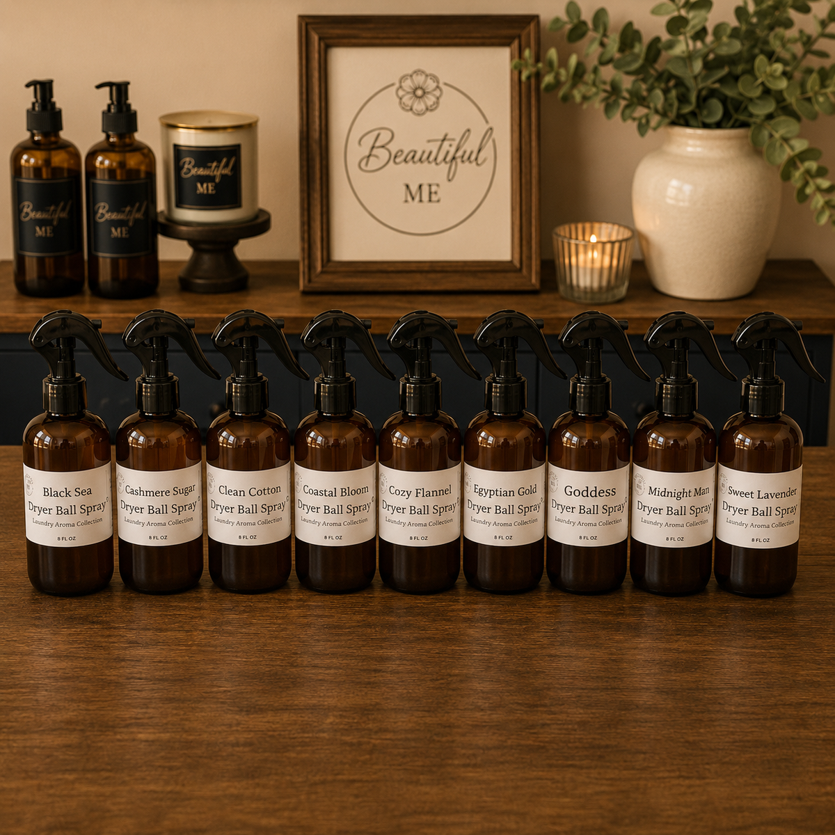 Dryer Ball Spray - Beautiful ME Aroma Collection
