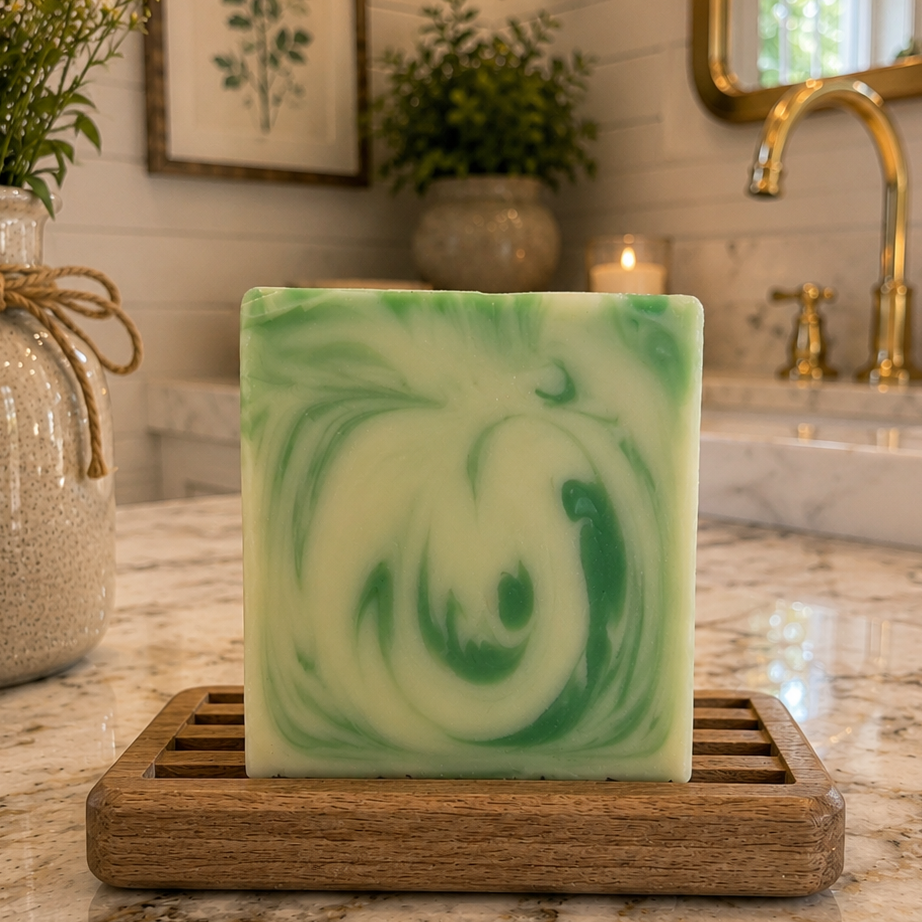 Eucalyptus Spearmint  Goat Milk Soap Bar 4 oz