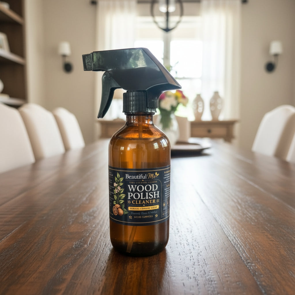All Natural 8 oz Wood Polish & Cleaner