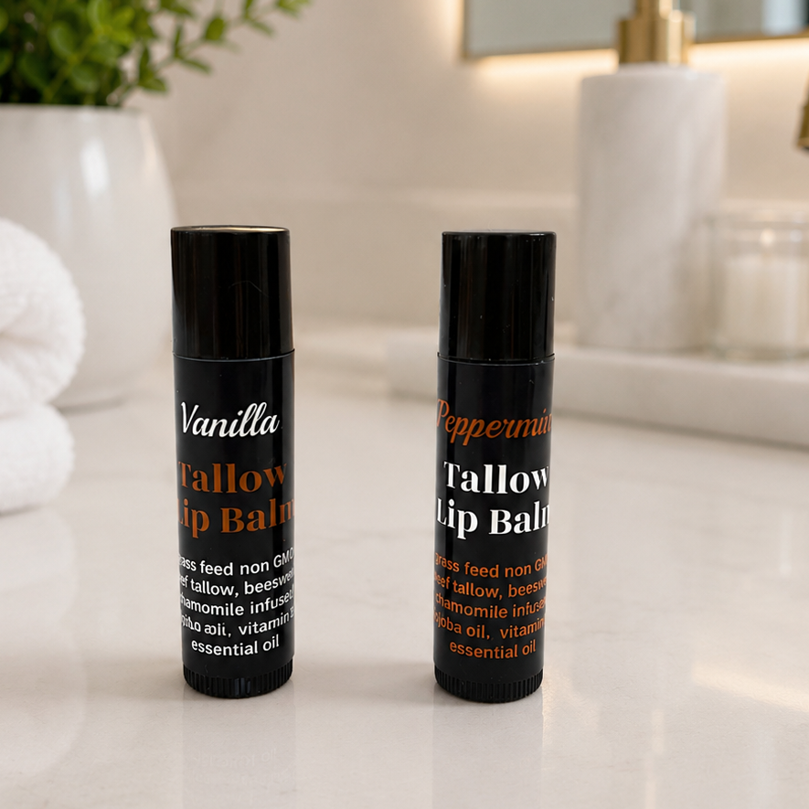 Tallow Lip Balm